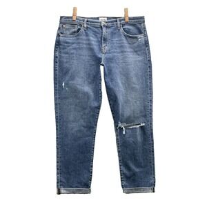 Hudson Natalie Boyfriend Jeans Women 36x27* Mid Slim Preppy Grunge Boho Academia
